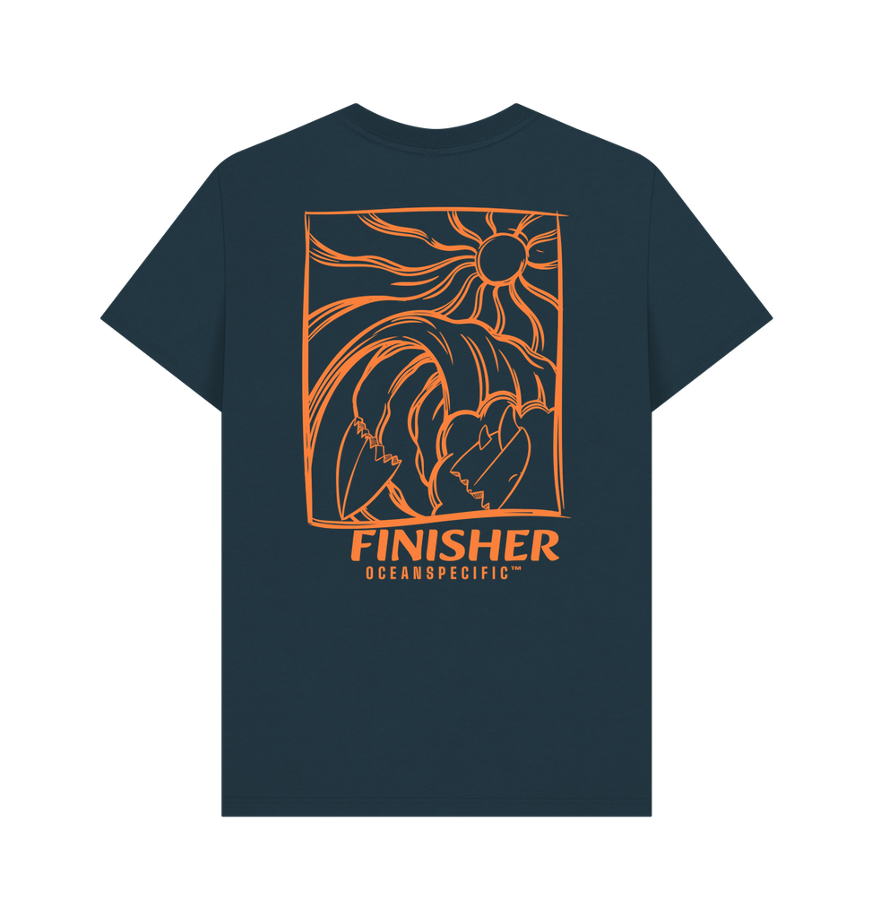 Denim Blue Printed T-shirt