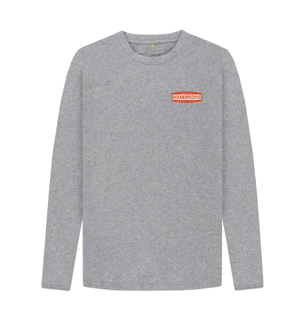 Athletic Grey Semper Salsus Co long sleeve T shirt
