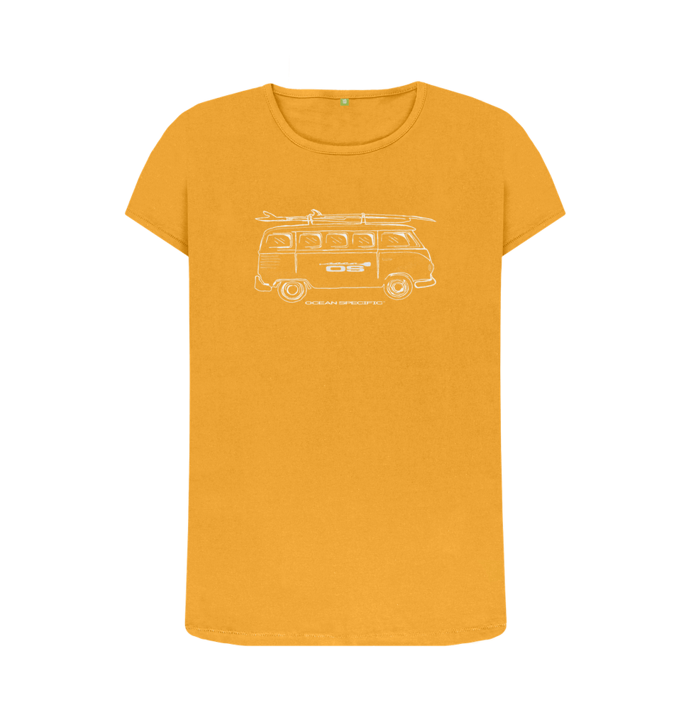 Mustard Scout T shirt Women's cut