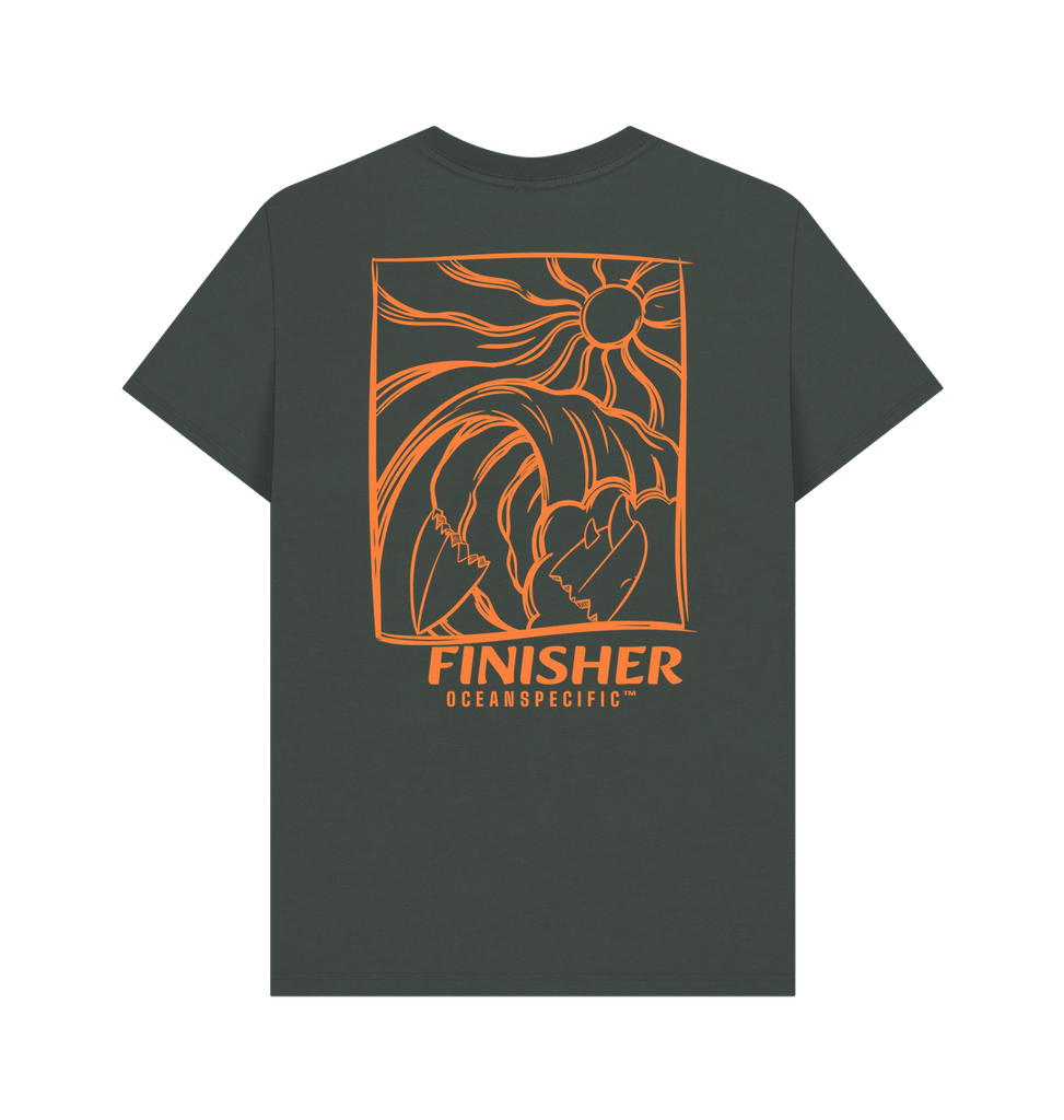 Dark Grey Printed T-shirt