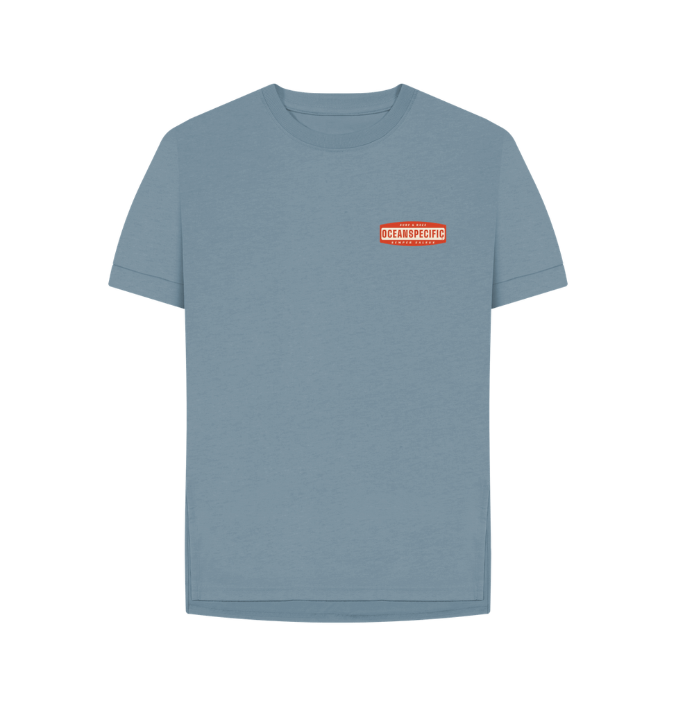 Stone Blue SEMPER SALSUS Co relaxed cut