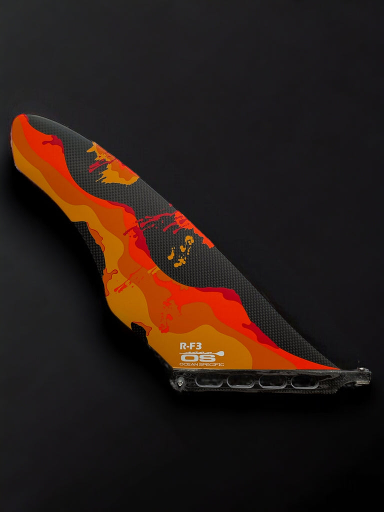 R-F3 Lava Carbon SUP Race Fin - Ocean Specific SUP