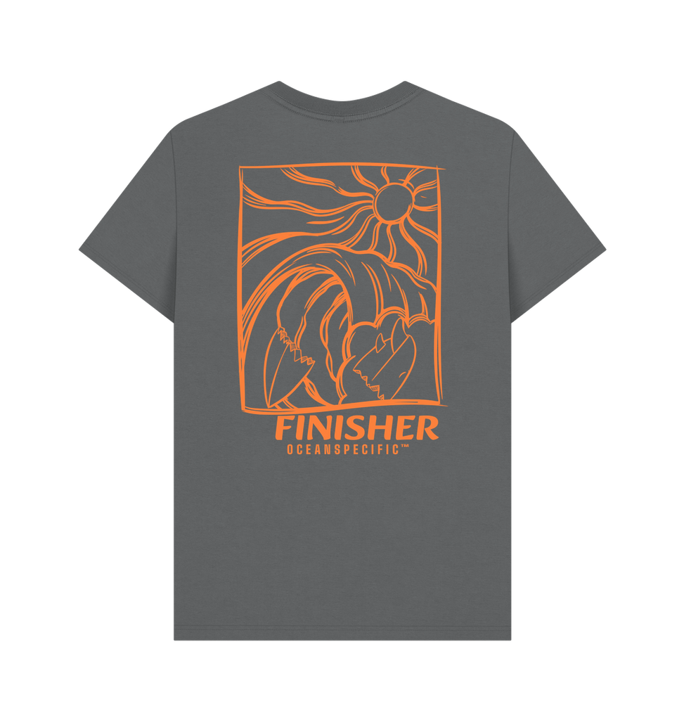 Slate Grey Printed T-shirt