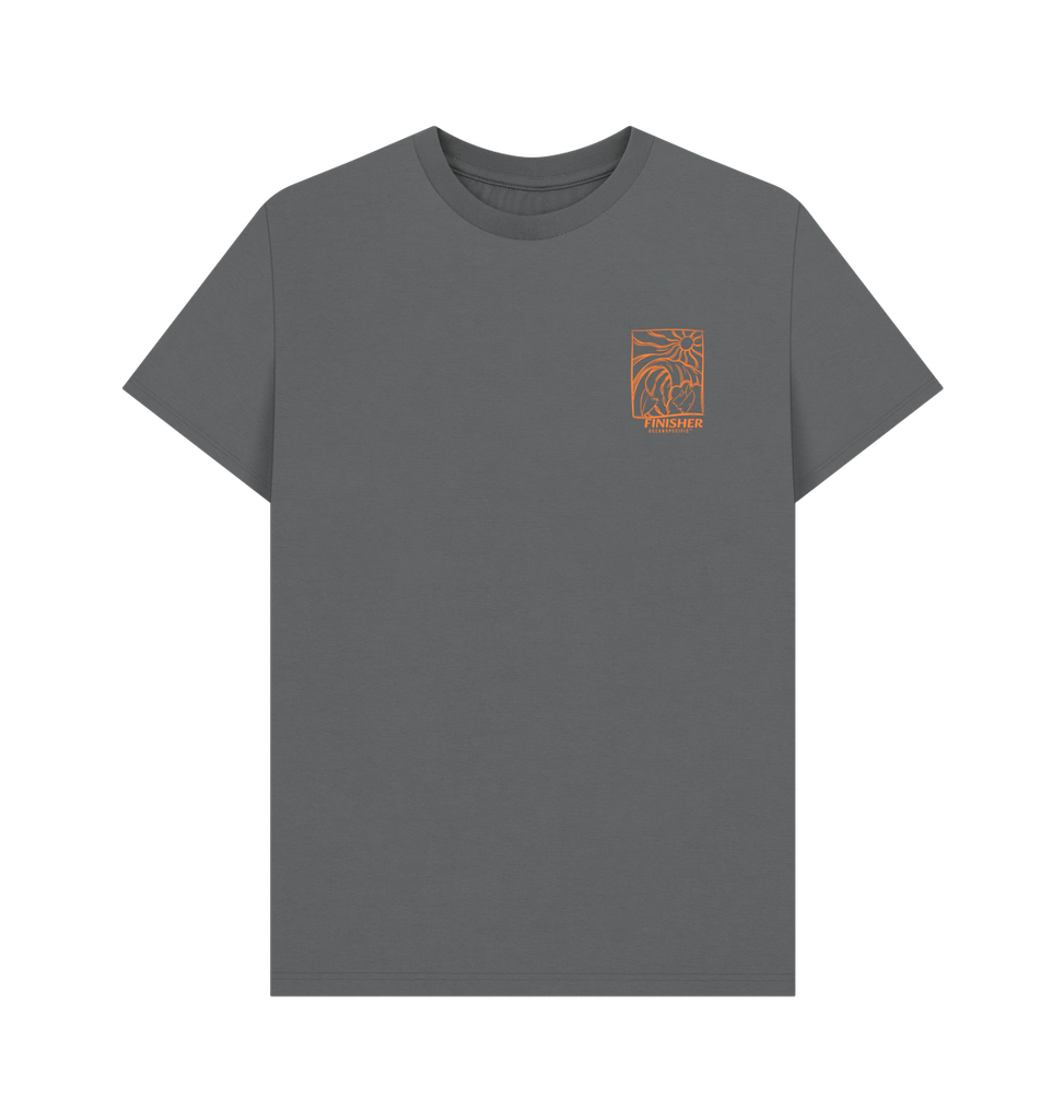 Slate Grey Printed T-shirt