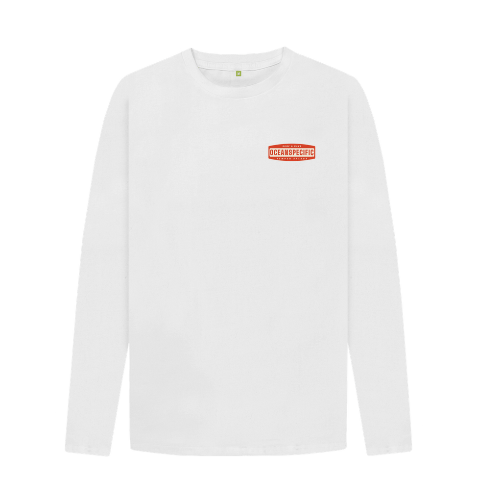 White Semper Salsus Co long sleeve T shirt