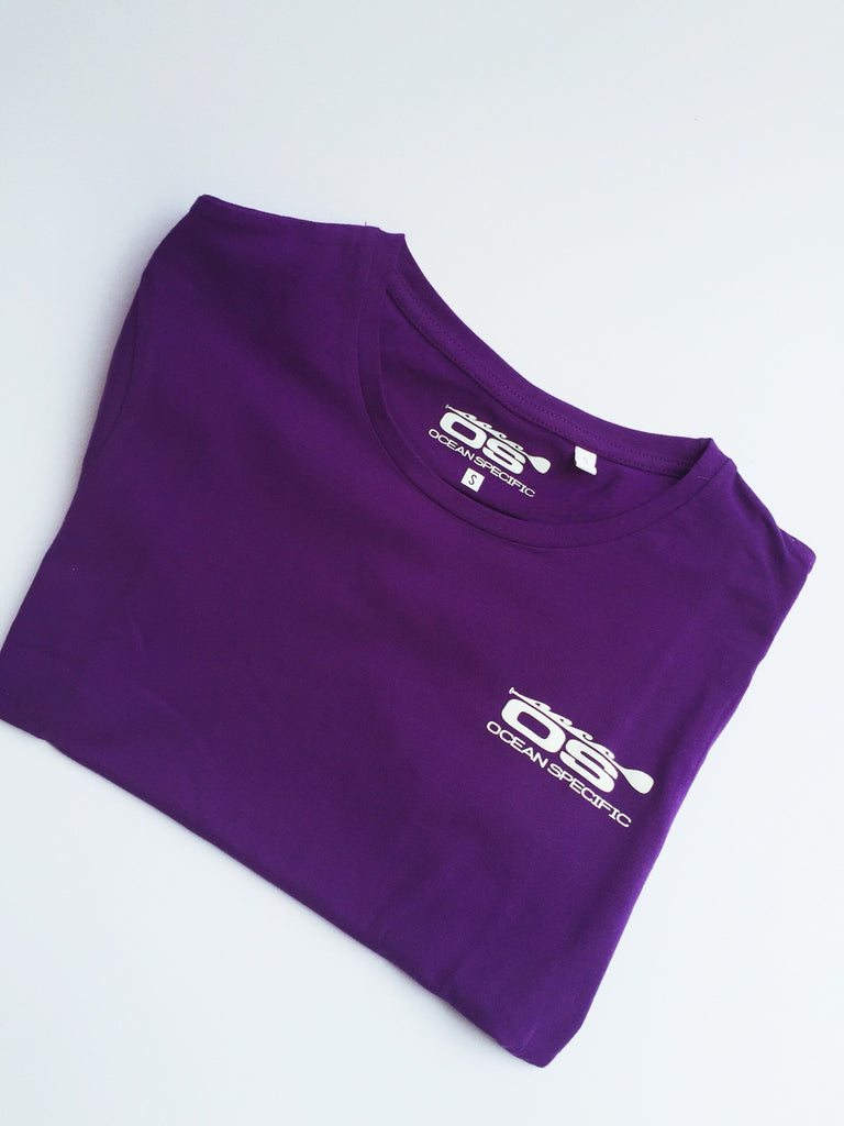 Ladies short sleeve cotton T - Ocean Specific SUP